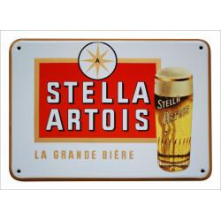 Stella Artois la Grande Bière Emaille Bord