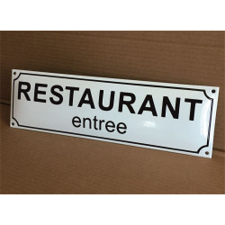Emaille Straatnaambord Gebold 40x12cm