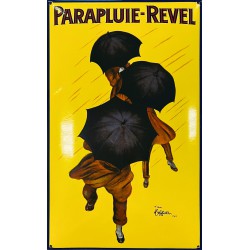 Parapluie Revel Emaille Bord 40x65cm gebold - Emaille Kopie