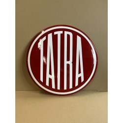 Tatra Automotive Emaille Bord 50cm gebold