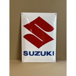 Suzuki Automotive Emaille Bord 35x50cm gebold