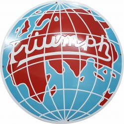 Triumph Automotive Emaille Bord 50cm