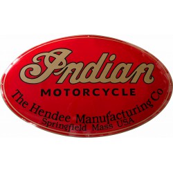 Indian Motorcycle Automotive Emaille Bord 120x75cm gebold