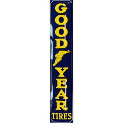 Good Year Automotive Emaille Bord 23x120cm gebold