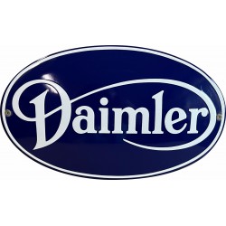 Daimler Automotive Emaille Bord 35x21cm gebold